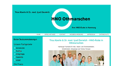 Desktop Screenshot of hnopraxis-hamburg.de